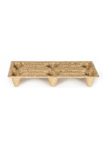 Palette en aggloméré, marron, lot de 10 pièces, L x l 800 x 400 mm, charge max. 500 kg, lot de 10 pièces ratioform terra