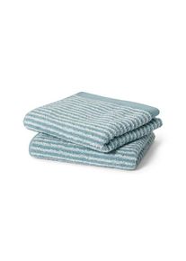 2 hochwertige Handt&uuml;cher - Tchibo - Blau