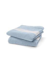 2 Premium-Handt&uuml;cher - Tchibo - Hellblau