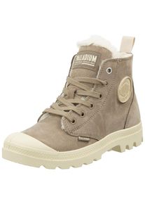 Palladium Schnürstiefelette 'Pampa' Damen, beige / hellbraun, Größe 38