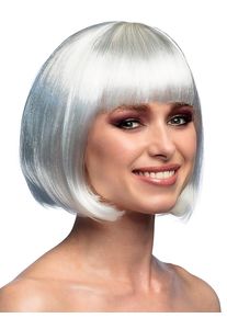 Boland Pagenschnitt wei&szlig; Per&uuml;cke