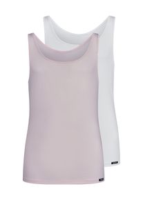 Skiny Unterhemd M&auml;dchen Gr&ouml;&szlig;e 164 rosa / wei&szlig;