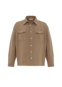 Dandalo Hemd Herren Gr&ouml;&szlig;e XXL braunmeliert