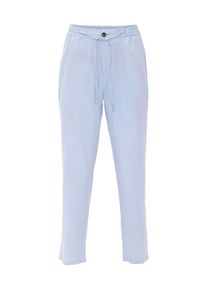 Antioch Bundfaltenhose Herren Gr&ouml;&szlig;e 46 blau / hellblau