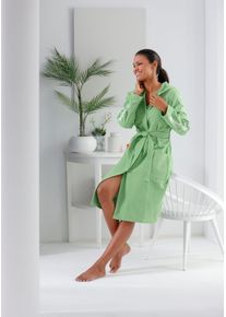 feel good Witt Damen Bademantel, apfel, Größe 36/38, 100% Baumwolle