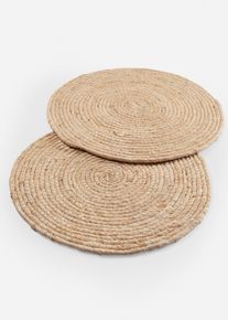 Platzset (2er Pack) in beige | Onesize | bonprix