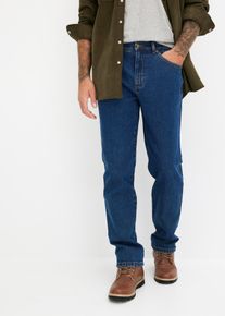 Classic-Fit-Jeans Straight in blau, Gr&ouml;sse 62, 99% Baumwolle, bonprix
