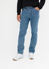 Classic-Fit-Jeans Straight in blau, Gr&ouml;sse 48, 99% Baumwolle, bonprix
