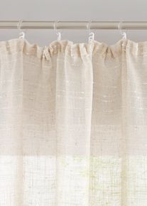 Voilage texturé différentes tailles (1 pce) en beige145x135 cm, Couleur/Motif: naturel, bonprix