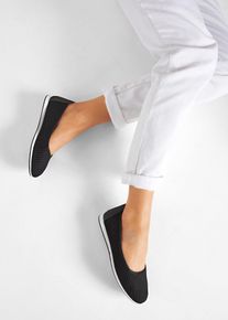 Komfort Ballerina in schwarz, Grösse 42, bonprix