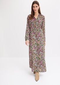 bedrucktes Maxikleid in pink, Grösse 42, bonprix