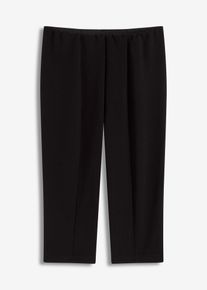 elastische 3/4-Hose in schwarz, Grösse 38, bonprix