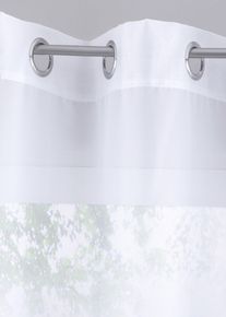 Gardine aus leichtem Voile (1er Pack) in weiss, 175x140 cm, bonprix