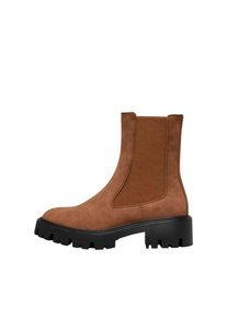 Only, Femmes Chelsea Boots 'ONLBetty', cognac