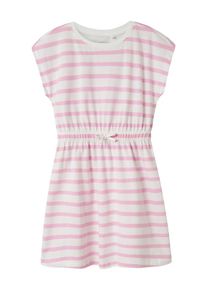 name it, Filles Robe 'NKFMIE', rose / blanc