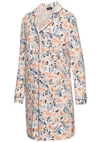 Vivance Umstand Nachthemd Damen Gr&ouml;&szlig;e XS/S marine / taubenblau / pastellorange / wei&szlig;