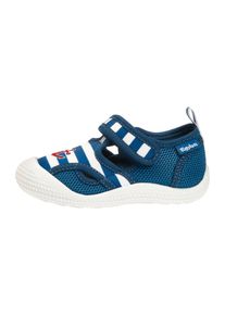 Playshoes Strandschuh Jungen Gr&ouml;&szlig;e 18/19 marine / rot / offwhite