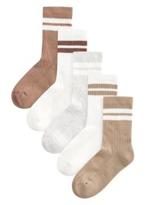 next Socken Jungen Gr&ouml;&szlig;e 41/44 brokat / hellgrau / wei&szlig;