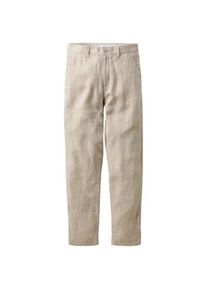Knowledge Cotton Apparel Herren-Leinenhose Sandmelange 32/34