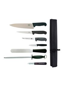 Victorinox Messerset 215 inkl. Tasche 8-teiliges SET, Gastronomie-Bedarf