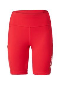 adidas terrex, Femmes Pantalon de sport, rouge / blanc
