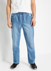 Classic Fit Schlupfjeans in sommerlichem Denim (2er Pack) in blau, Grösse 52, 100% Baumwolle, bonprix