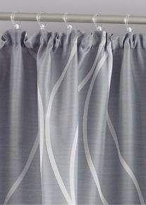 Jacquard Vorhang (1er Pack) in grau | 175x140 cm | bonprix