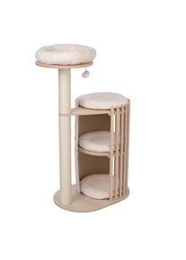 Natural Paradise Kratzbaum Lotus creme für Katzen