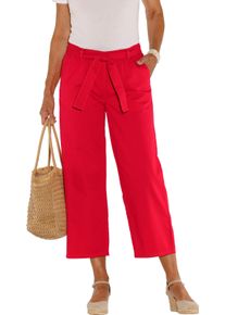 Damen Culotte mit abnehmbarem Bindeg&uuml;rtel erdbeere