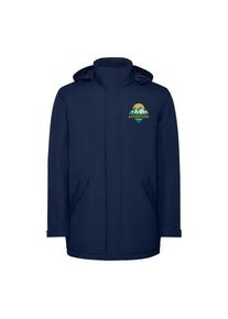 Werbeartikel: America wattierter Parka für Kinder | Navy Blue | mit deinem Logo bedrucken