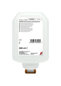 Mousse désinfectante pour surfaces PureLine, lot de 8 à 600 ml, transparent CWS