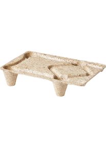 Palette en aggloméré, marron, L x l 600 x 400 mm, 750 kg, à partir de 100 pièces ratioform terra