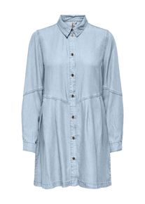 Only Kleid 'ONLCHARIS' Damen Gr&ouml;&szlig;e 34 blue denim Winterkleid