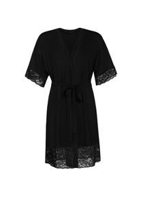 TEYLI, Femmes Robe de chambre 'Gloria', noir