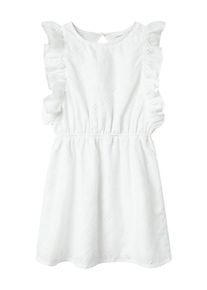 name it, Filles Robe 'NKFFIOLETA', blanc