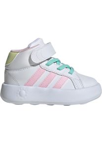 Adidas Grand Court Mid Sneaker Kinder - weiß - Gr. 24 - Synthetik
