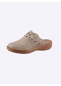 Witt Damen Clog, beige, Größe 42, 100% Glattleder
