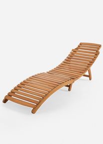 Gartenliege in beige | Onesize | bonprix