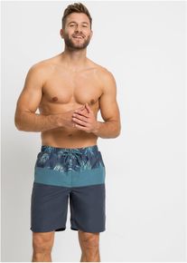 Badeshorts Herren in blau, Grösse 64/66 (3XL), bonprix