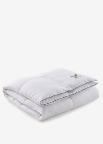 Bettdecke Daunen Touch Lilie warm in weiss, 155x220 cm, bonprix