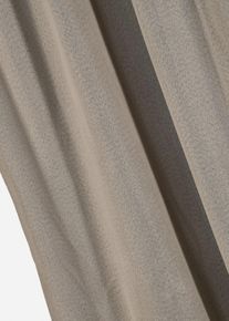 Verdunkelungsvorhang mit recyceltem Polyester mit Struktur (1er Pack) in grau | 145x130 cm | bonprix