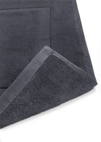 Hotelmatte (2er Pack) in grau | 50x70 cm | 100% Baumwolle | bonprix