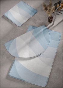 Badematte mit Memory Schaum in blau | 50x80 cm | bonprix