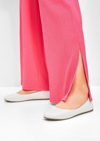 Ballerinas in weiss, Gr&ouml;sse 43, bonprix
