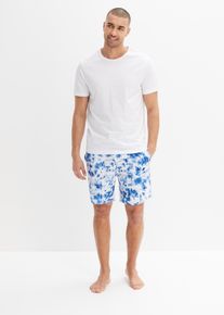 Badeshorts Herren aus recyceltem Polyester in blau, Grösse 56/58 (XL), bonprix