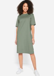 Oversize-T-Shirtkleid aus reiner Baumwolle (2er Pack) in blau, Grösse 40/42 (M), 100% Baumwolle, bonprix