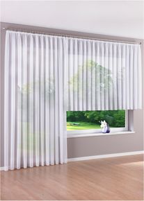 Gardinen Store aus Sable-Gewebe (1er Pack) in weiss | 100x300 cm | bonprix