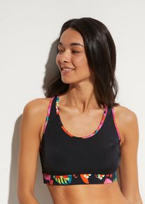 Bustier Bikini Oberteil in schwarz, Grösse 36, bonprix