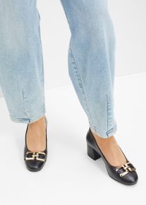 Pumps in schwarz, Grösse 38, bonprix