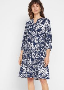 Kleid in blau, Grösse 38, bonprix